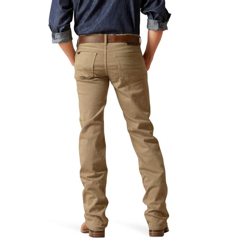 ARIAT Jeans Ariat Men's M7 Grizzly Dark Khaki Straight Leg Jeans 10044369
