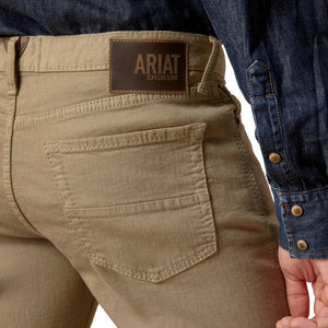 ARIAT Jeans Ariat Men's M7 Grizzly Dark Khaki Straight Leg Jeans 10044369