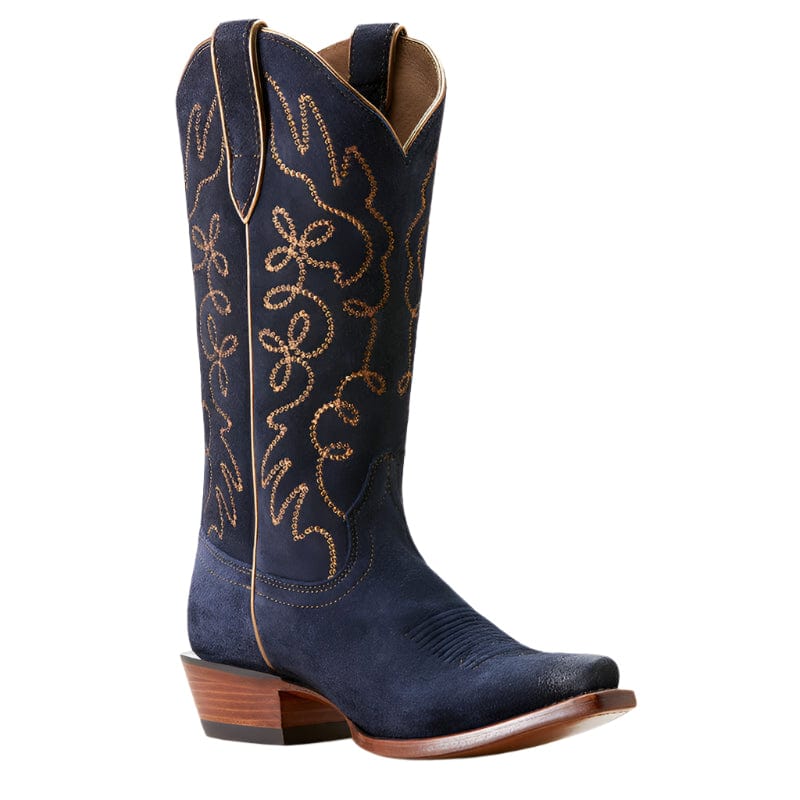 ARIAT Ladies - Boots - Western Ariat Women's Jukebox Blue Suede Western Boot 10053793