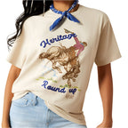 ARIAT Ladies - Shirt - Knit Ariat Women's Heritage T-Shirt 10054552