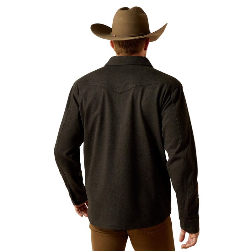ARIAT Outerwear Ariat Men's Black Cattleman Shirt Jacket 10062440