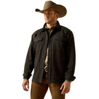 ARIAT Outerwear Ariat Men's Black Cattleman Shirt Jacket 10062440