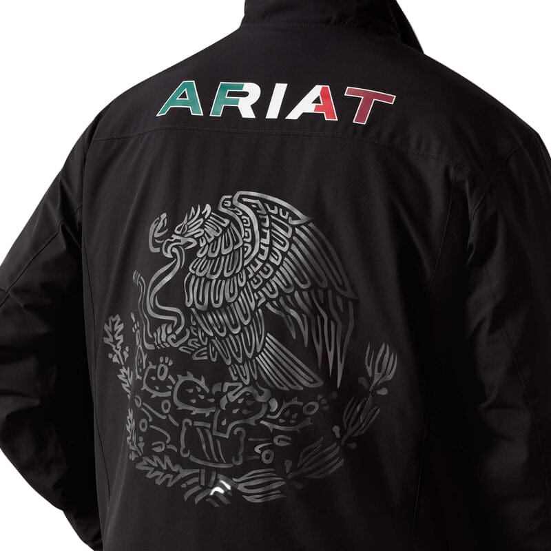 ARIAT Outerwear Ariat Men's Black Pioneer Stretchshell Mexico Jacket 10062577
