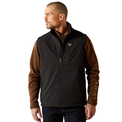 ARIAT Outerwear Ariat Men's Black Vernon Softshell Vest 10062600