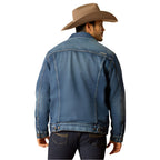 ARIAT Outerwear Ariat Men's Blanket Lined Denim Trucker Jacket 10051865