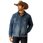 ARIAT Outerwear Ariat Men's Blanket Lined Denim Trucker Jacket 10051865