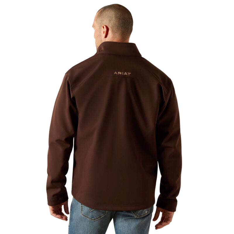 ARIAT Outerwear Ariat Men's Coffee Bean Vernon Full Zip Softshell Jacket 10062597
