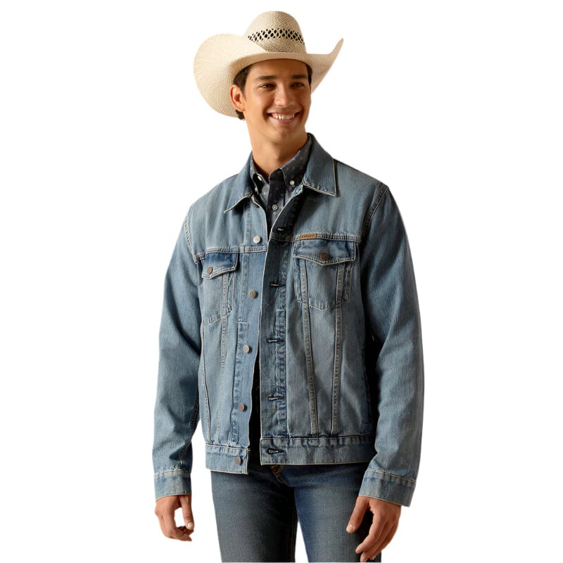 Ariat Men's Denim Trucker Jacket 10048254 – Russell's Western Wear