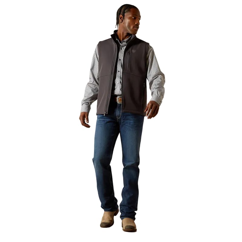 ARIAT Outerwear Ariat Men's Phantom Logo Softshell Vest 10062589