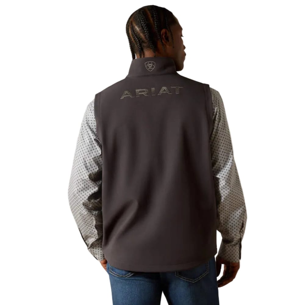 ARIAT Outerwear Ariat Men's Phantom Logo Softshell Vest 10062589