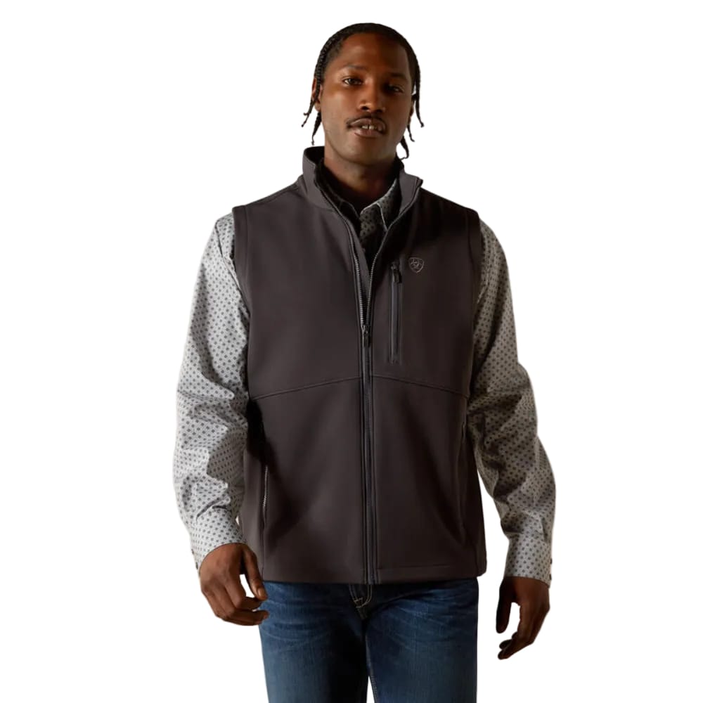ARIAT Outerwear Ariat Men's Phantom Logo Softshell Vest 10062589