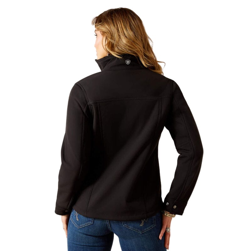 ARIAT Outerwear Ariat Women's Black Berber Back Softshell Jacket 10062258