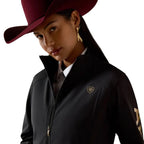 ARIAT Outerwear Ariat Women's Black Stonewall Logo Softshell Jacket 10079893