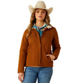 ARIAT Outerwear Ariat Women's Chestnut Horse Berber Back Softshell Jacket 10062303