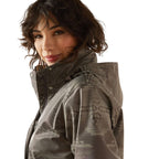 ARIAT Outerwear Ariat Women's Grey Dune Drizzle Rain Coat 10062807