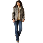 ARIAT Outerwear Ariat Women's Grey Dune Drizzle Rain Coat 10062807