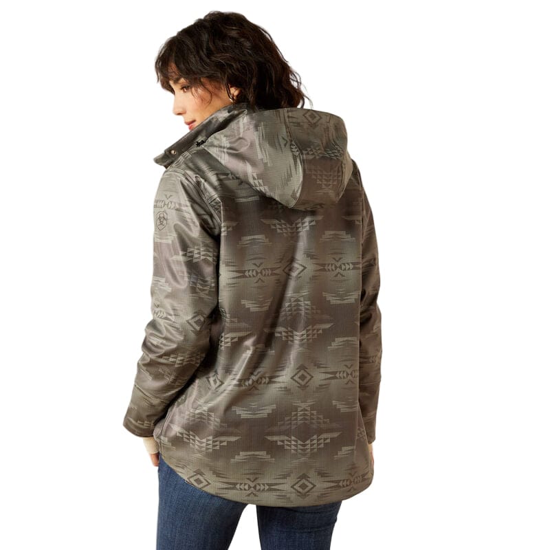 ARIAT Outerwear Ariat Women's Grey Dune Drizzle Rain Coat 10062807