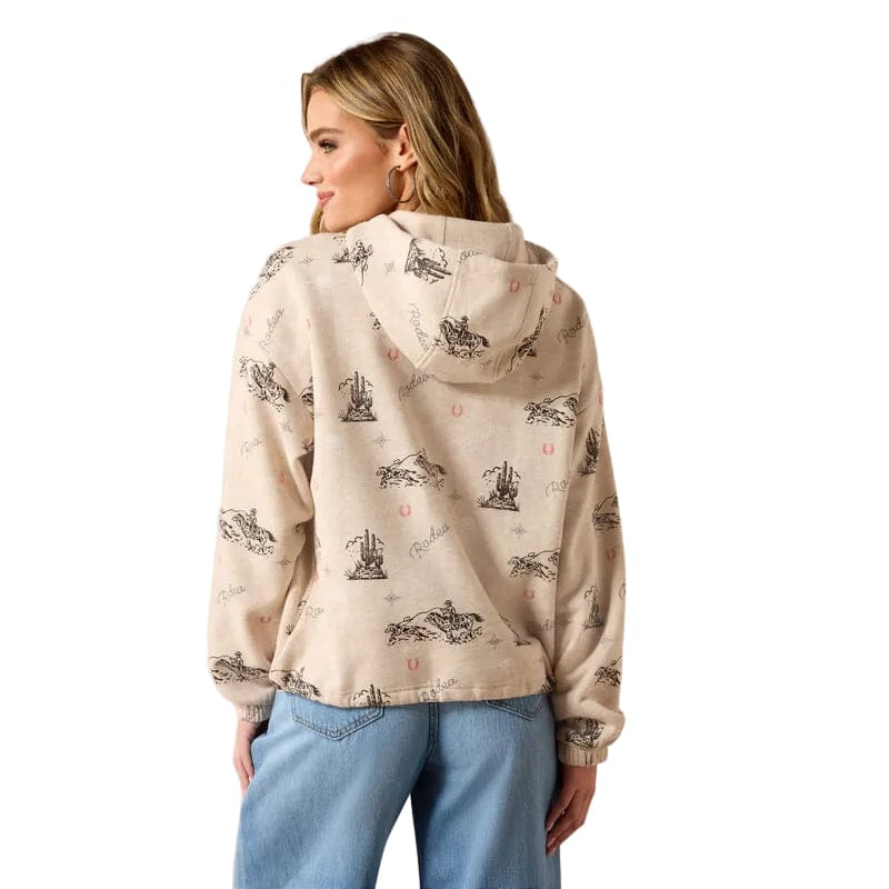 ARIAT Outerwear Ariat Women's Oatmeal Heather Essential Hoodie 10071164