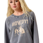 ARIAT Outerwear Ariat Women's Ombre Blue Vintage Raglan Sweatshirt 10071113