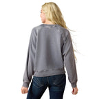 ARIAT Outerwear Ariat Women's Ombre Blue Vintage Raglan Sweatshirt 10071113