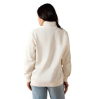 ARIAT Outerwear Ariat Women's Sea Salt Traveler 1/2 Zip Sweatshirt 10071161