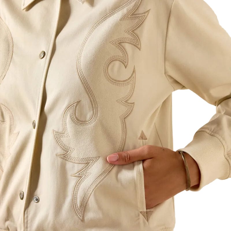 ARIAT Outerwear Ariat Women's Summer Sand Vaquero Bomber Jacket 10071137