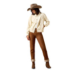 ARIAT Outerwear Ariat Women's Summer Sand Vaquero Bomber Jacket 10071137