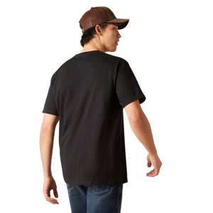 ARIAT Shirts Ariat Men's Black Durango Diamond Short Sleeve T-Shirt 10047615