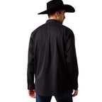 ARIAT Shirts Ariat Men's Black Everything Classic Fit Western Shirt 10071100