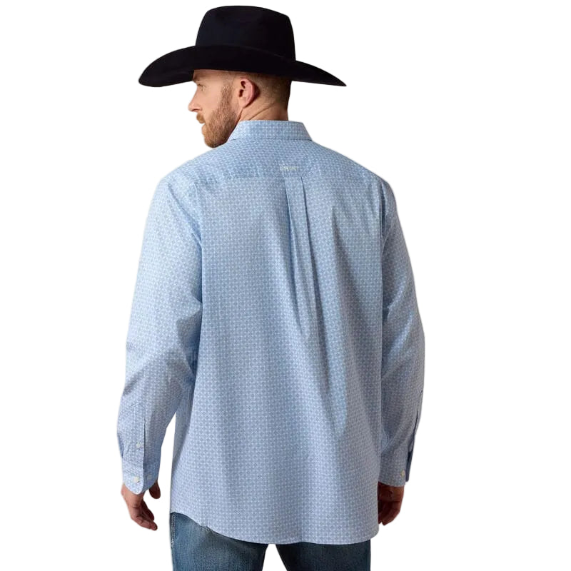 ARIAT Shirts Ariat Men's Blissful Blue medallion Everything Classic Fit Western Shirt 10071589