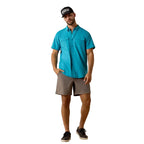 ARIAT Shirts Ariat Men's Blue Moon VentTek Outbound Fitted Shirt 10073464