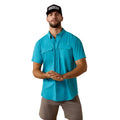 ARIAT Shirts Ariat Men's Blue Moon VentTek Outbound Fitted Shirt 10073464