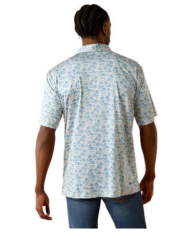 ARIAT Shirts Ariat Men's Charger 2.0 Printed Polo Shirt 10058846