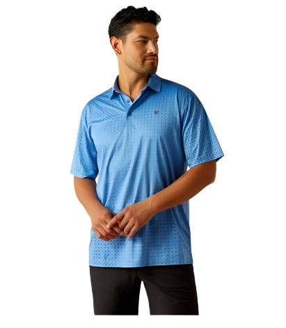 ARIAT Shirts Ariat Men's Charger 2.0 Printed Polo Shirt 10058848