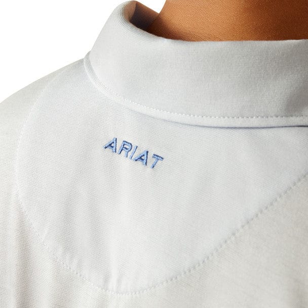 ARIAT Shirts Ariat Men's Halogen Blue Team Logo Polo Shirt 10058735