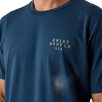 ARIAT Shirts Ariat Men's Key Largo Blue Drop Down Eagle T-Shirt 10073417