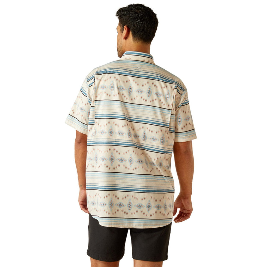 ARIAT Shirts Ariat Men's Moonbeam Ventek Short Sleeve Classic Fit Shirt 10058810