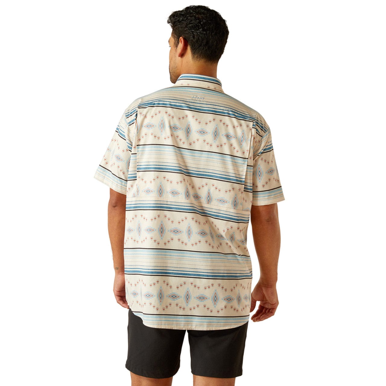 ARIAT Shirts Ariat Men's Moonbeam Ventek Short Sleeve Classic Fit Shirt 10058810