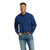 ARIAT Shirts Ariat Men's Pro Series Gidion Peacoat Classic Fit Long Sleeve Shirt 10042375