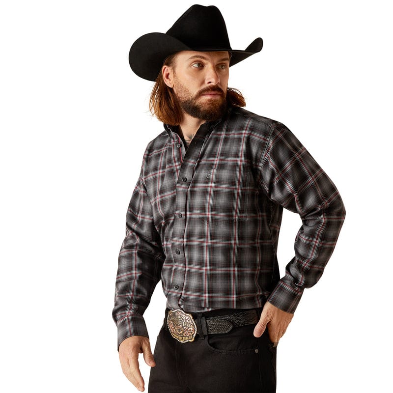 ARIAT Shirts Ariat Men's Pro Series Newton Classic Fit Long Sleeve Western Shirt 10047333