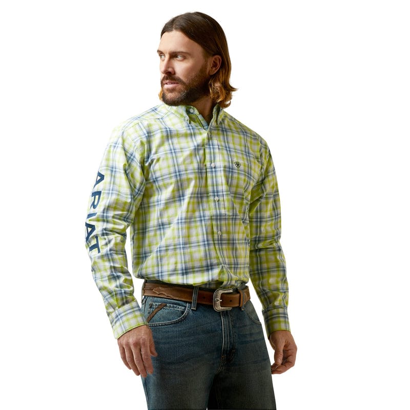 ARIAT Shirts Ariat Men's Pro Series Team Dayton Tender Shoots Classic Fit Long Sleeve Shirt 10044909