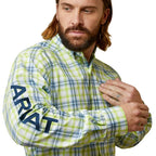 ARIAT Shirts Ariat Men's Pro Series Team Dayton Tender Shoots Classic Fit Long Sleeve Shirt 10044909