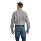 ARIAT Shirts Ariat Men's Pro Series Wiley Black Stretch Classic Fit Long Sleeve Shirt 10042277