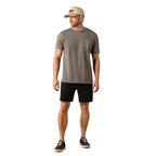ARIAT Shirts Ariat Men's Smoked Pearl Desert Badge Tradition T-Shirt 10073415