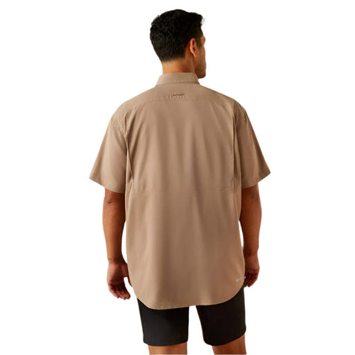 ARIAT Shirts Ariat Men's VenTEK Taupe Classic Fit Shirt 10055244