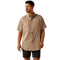 ARIAT Shirts Ariat Men's VenTEK Taupe Classic Fit Shirt 10055244