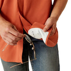 ARIAT Shirts Ariat Men's VentTEK Outbound Baked Clay Button Down Shirt 10055119