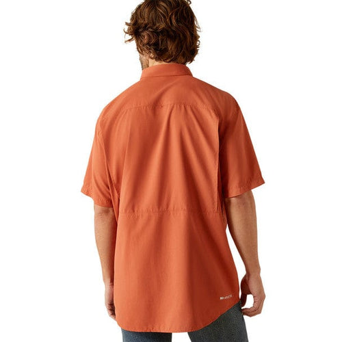 ARIAT Shirts Ariat Men's VentTEK Outbound Baked Clay Button Down Shirt 10055119