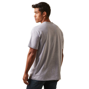 ARIAT Shirts Ariat Men's Viva Mexico Gray Short Sleeve T-Shirt 10043100