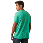 ARIAT Shirts Ariat Men's Viva Mexico Green Short Sleeve T-Shirt 10043067